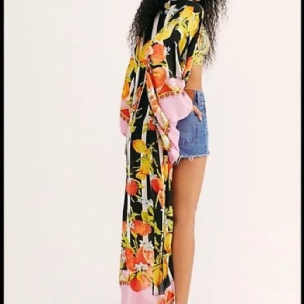 Free People Ciao Bella Stripe Kimono